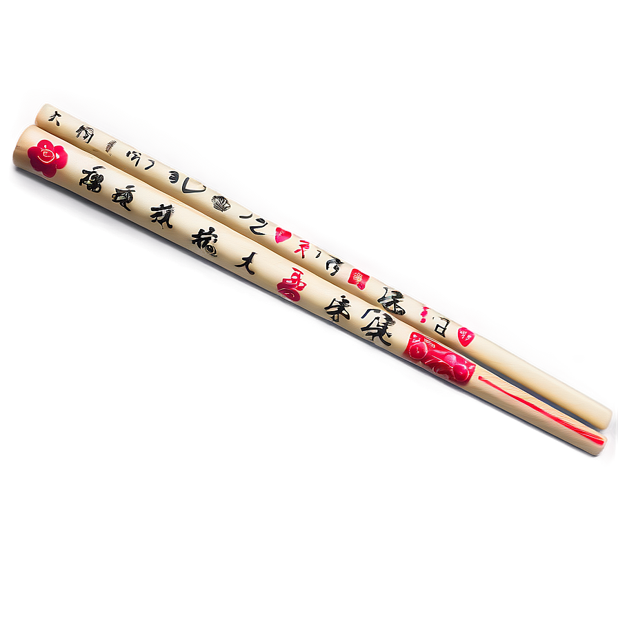 Chopstick With Zodiac Signs Png Glp