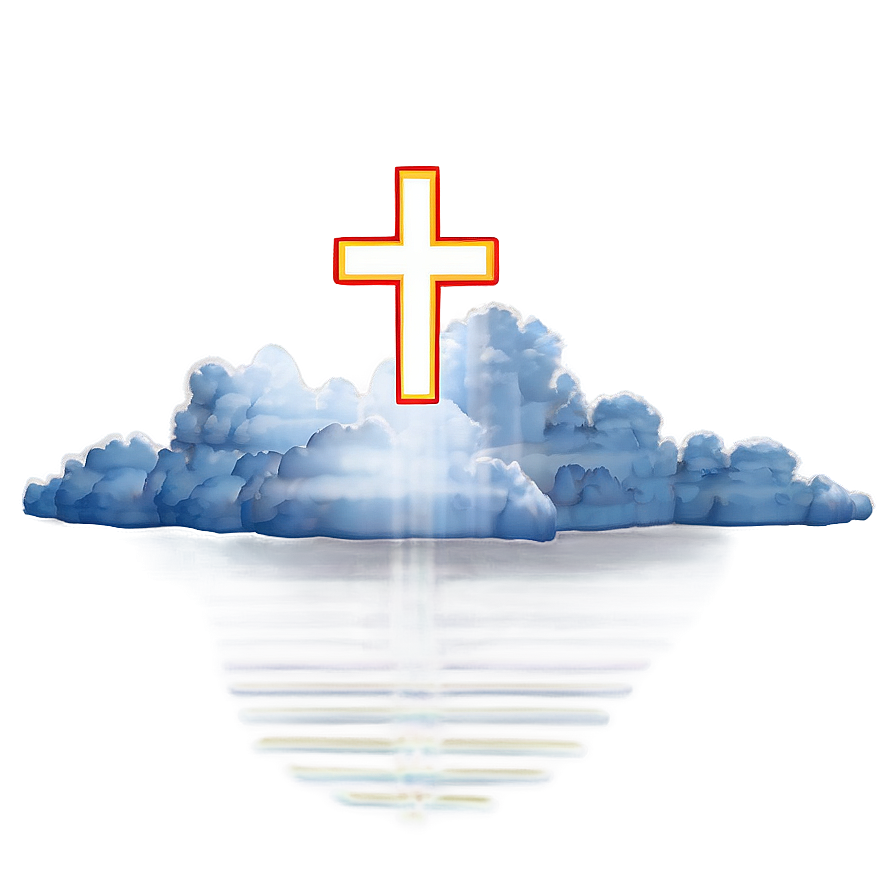 Christian Ascension Clouds Png Amr