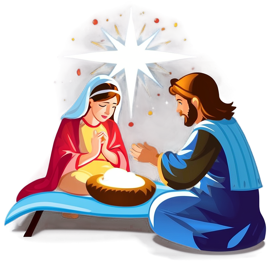 Christian Christmas Nativity Png Quk14