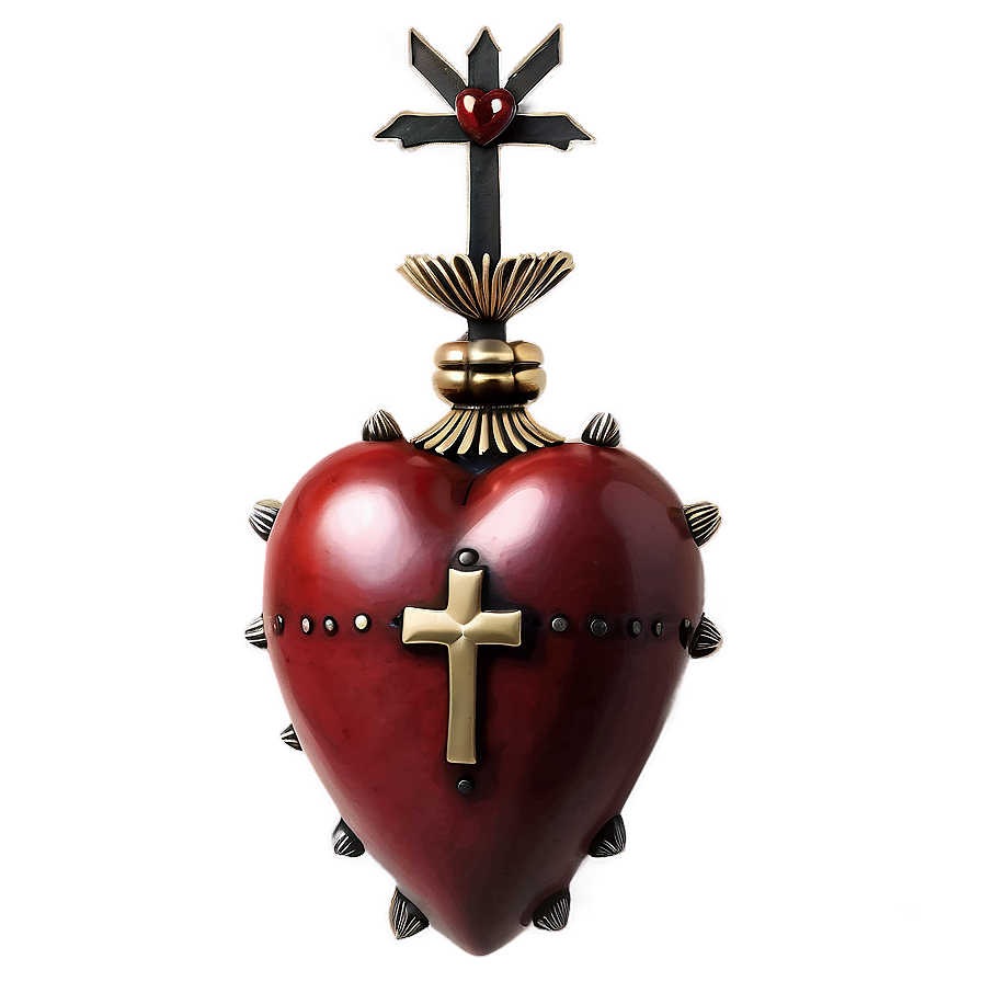 Christian Sacred Heart Png Mod13