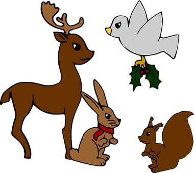 Christmas Animal Friends