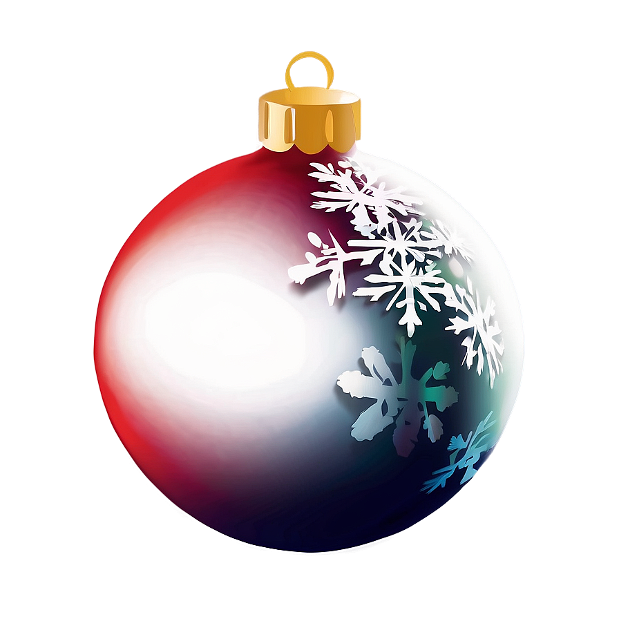 Christmas Bauble Silhouette Png 23