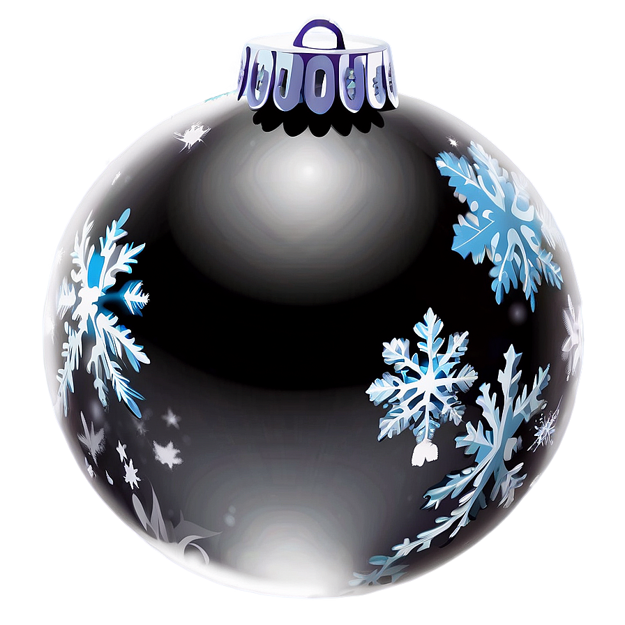 Christmas Bauble Silhouette Png Vcl75