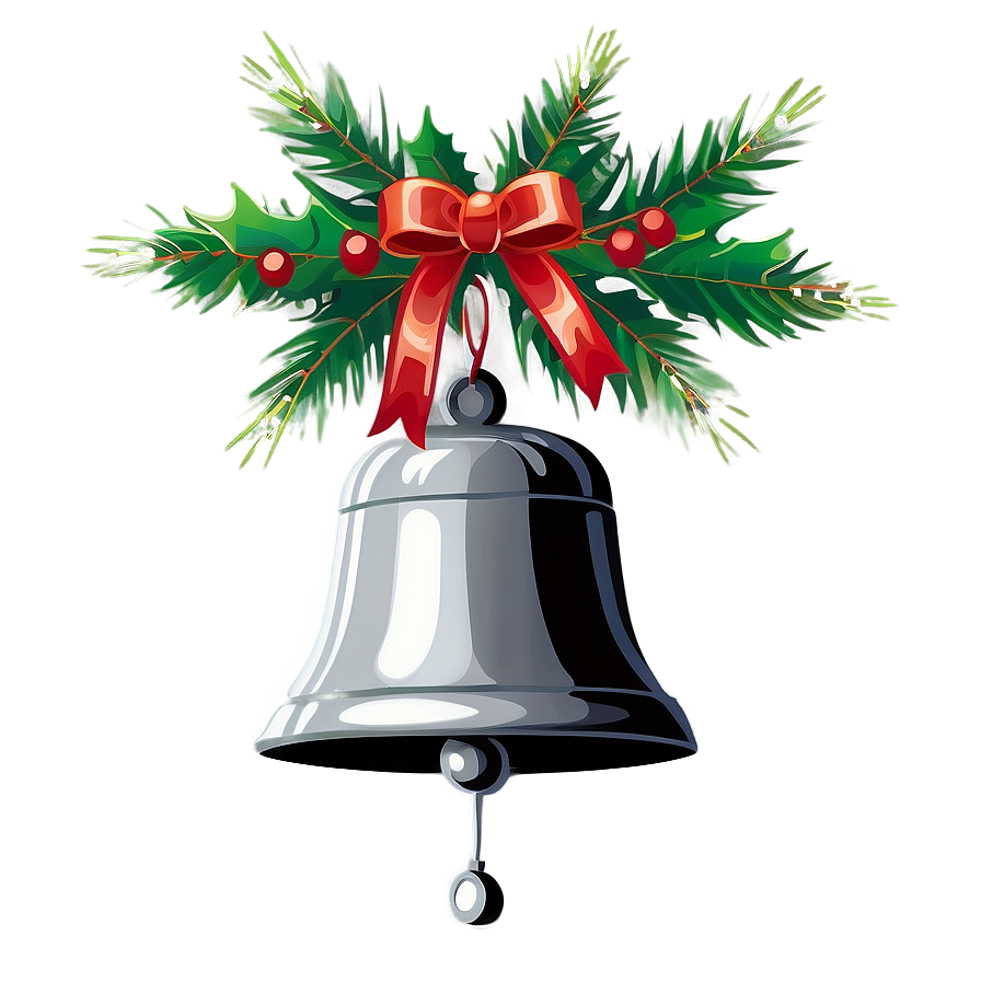 Christmas Bell In Snow Png 06242024