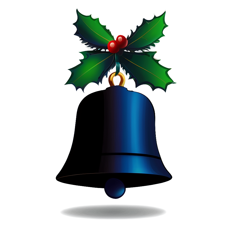 Christmas Bell Silhouette Png 06242024