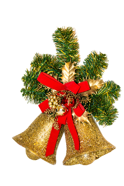 Christmas Bellsand Pine Decoration.png