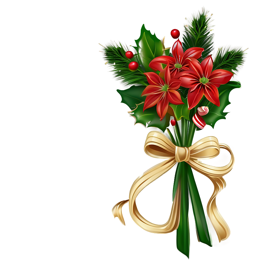 Christmas Bouquet Png 06122024