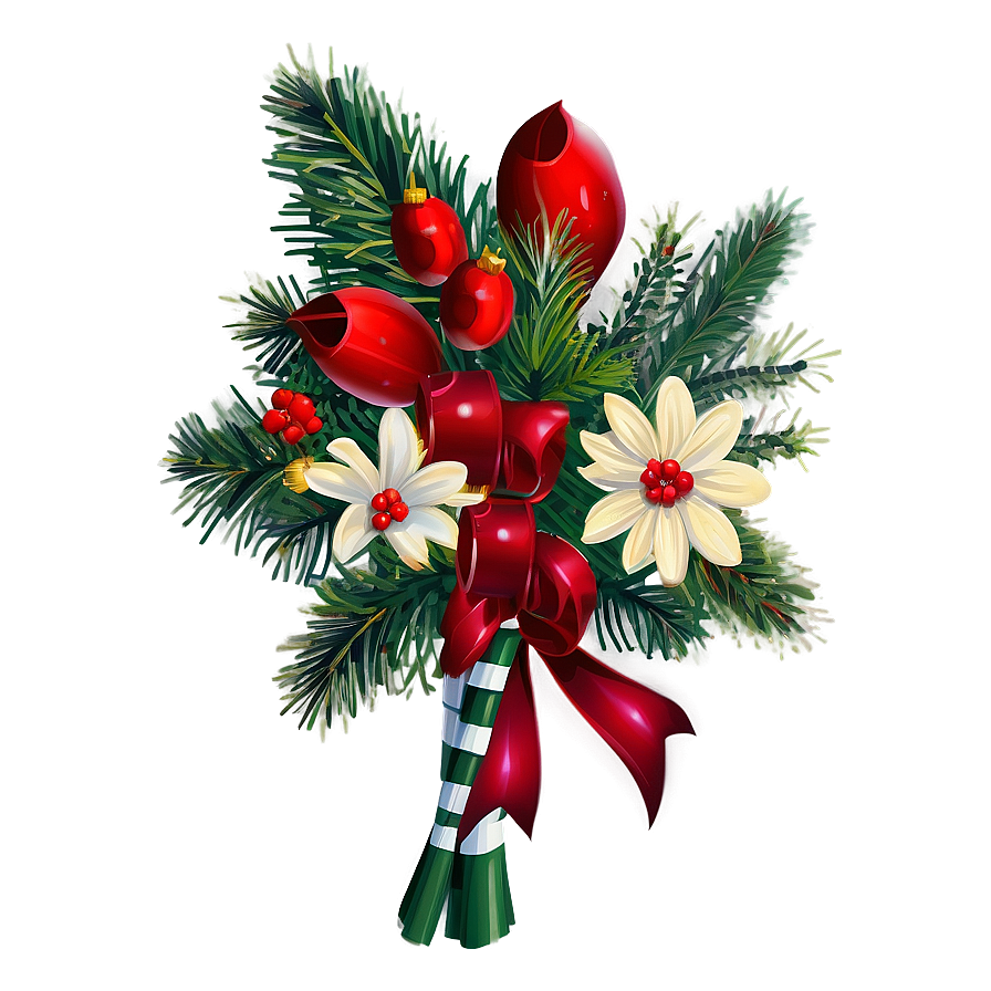 Christmas Bouquet Png 87