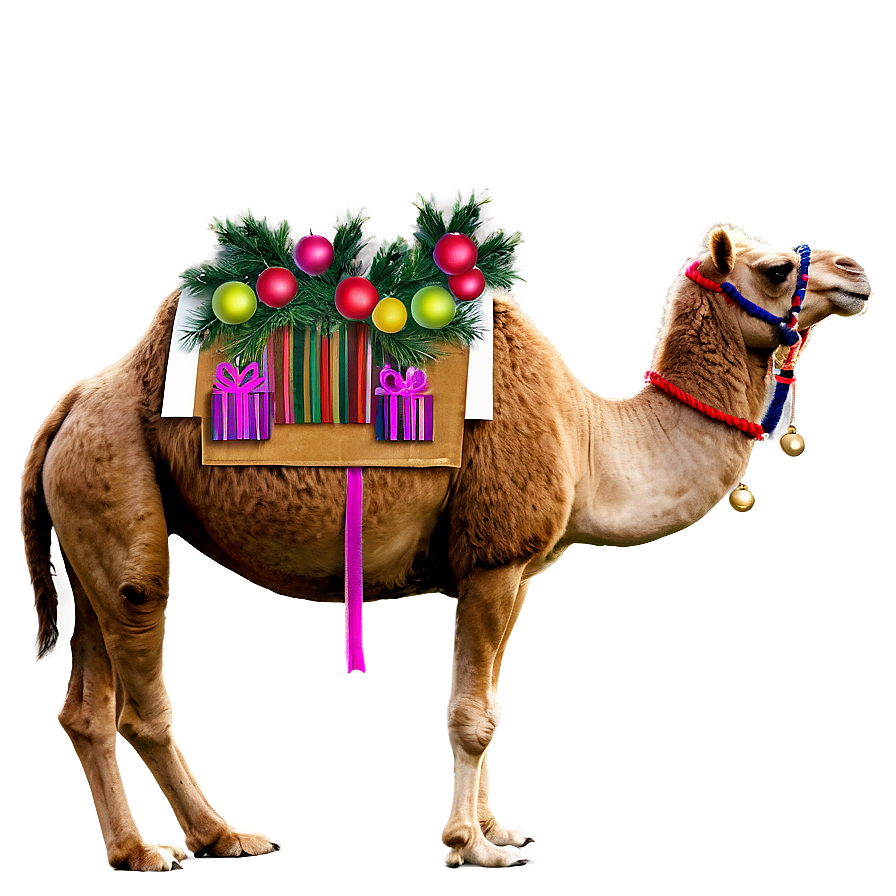 Christmas Camel Png 05212024