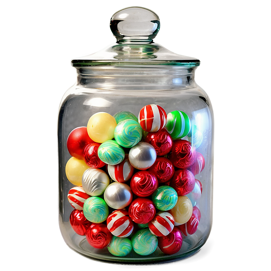 Christmas Candy Jar Png 06292024