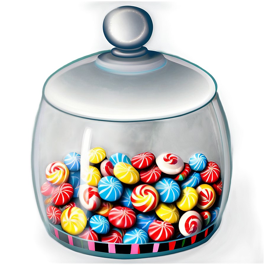 Christmas Candy Jar Png 93