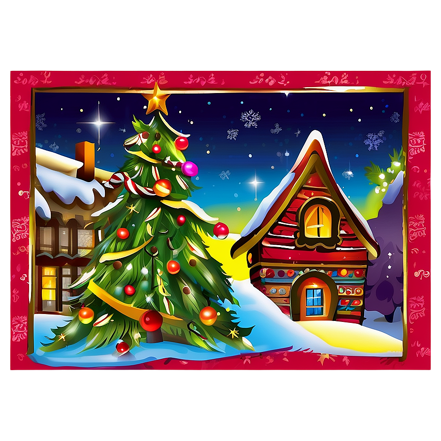 Christmas Card Clipart Png Qps82