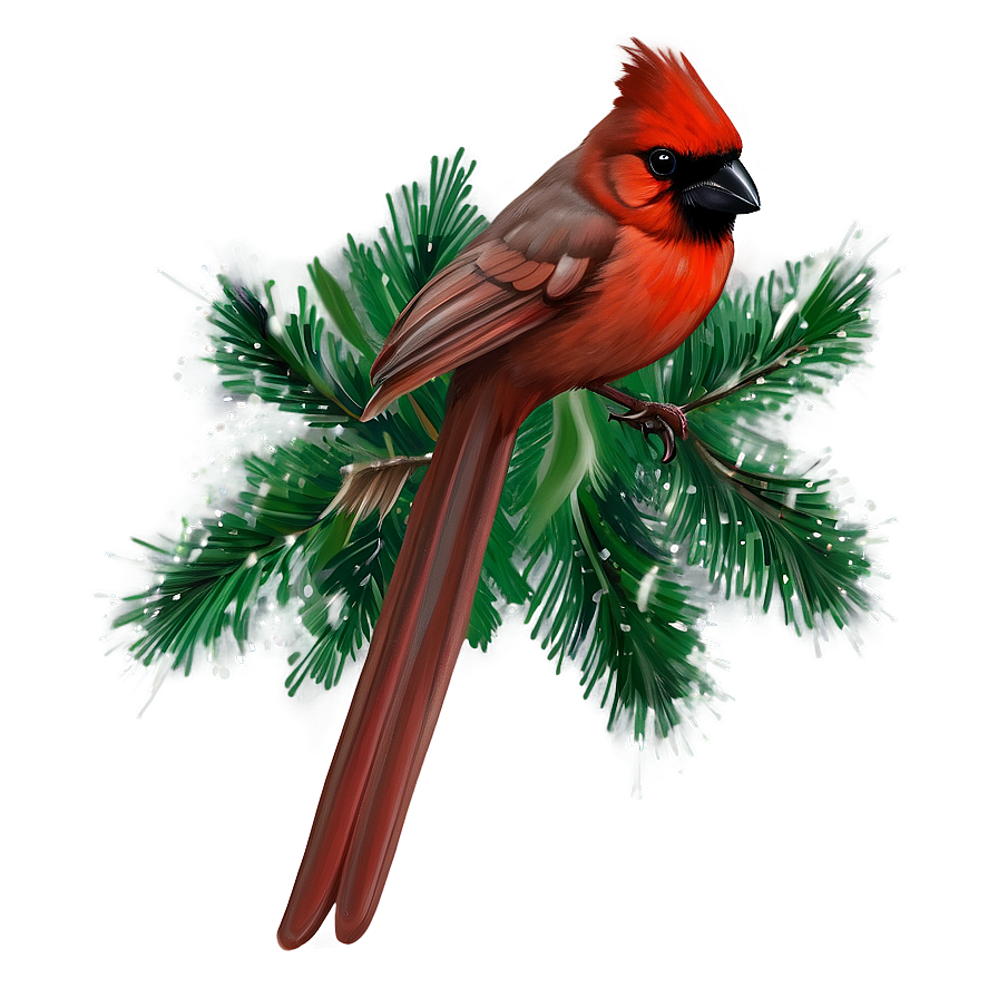 Christmas Cardinal Png 05242024