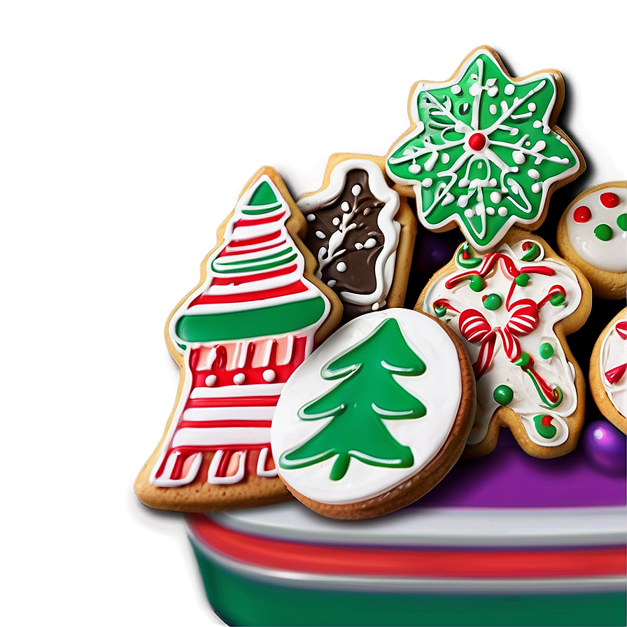 Christmas Cookie Baking Essentials Png Lge