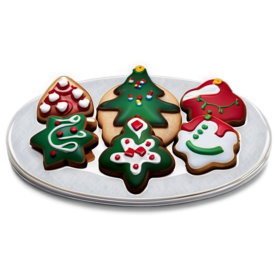 Christmas Cookie Platter Arrangement Png 92