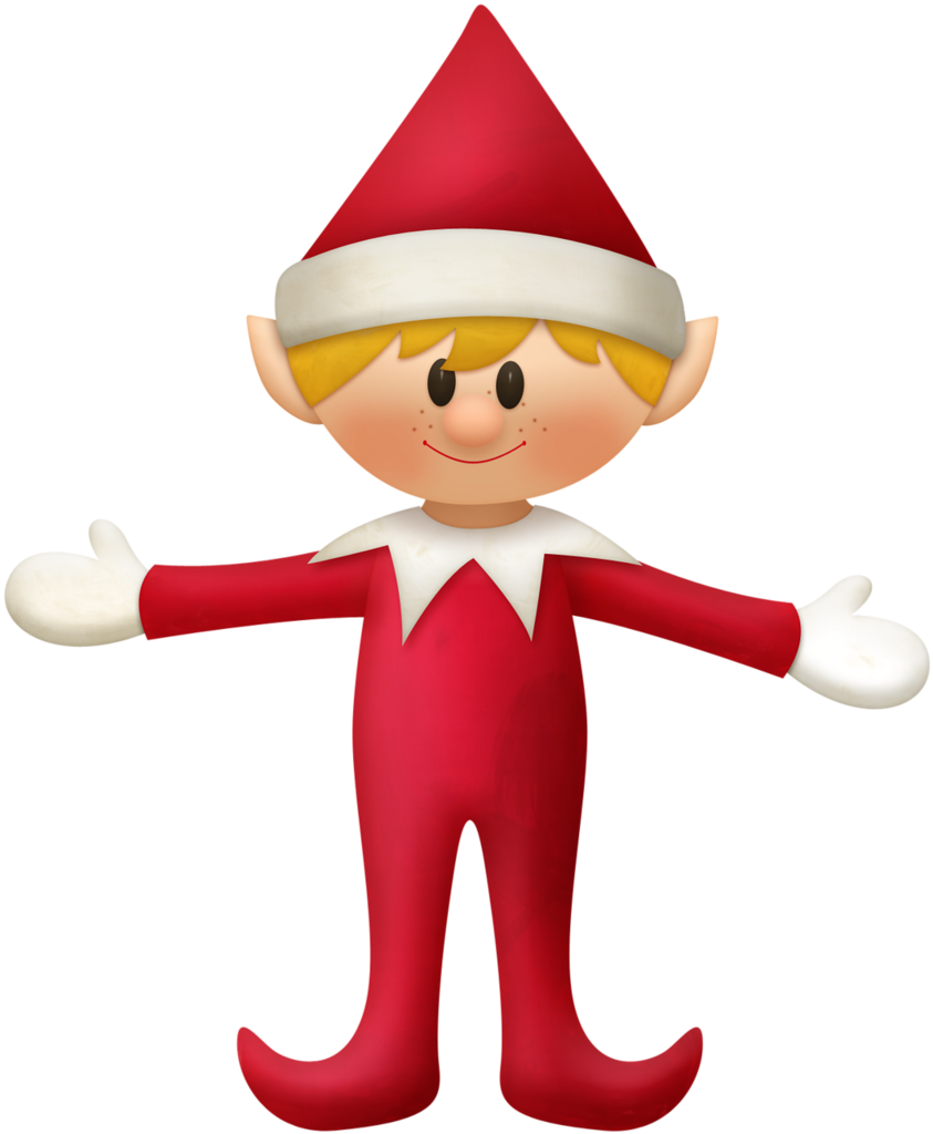 Christmas Elf Cartoon Character