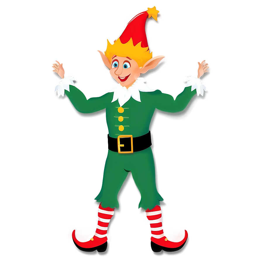 Christmas Elf Silhouette Png 06272024