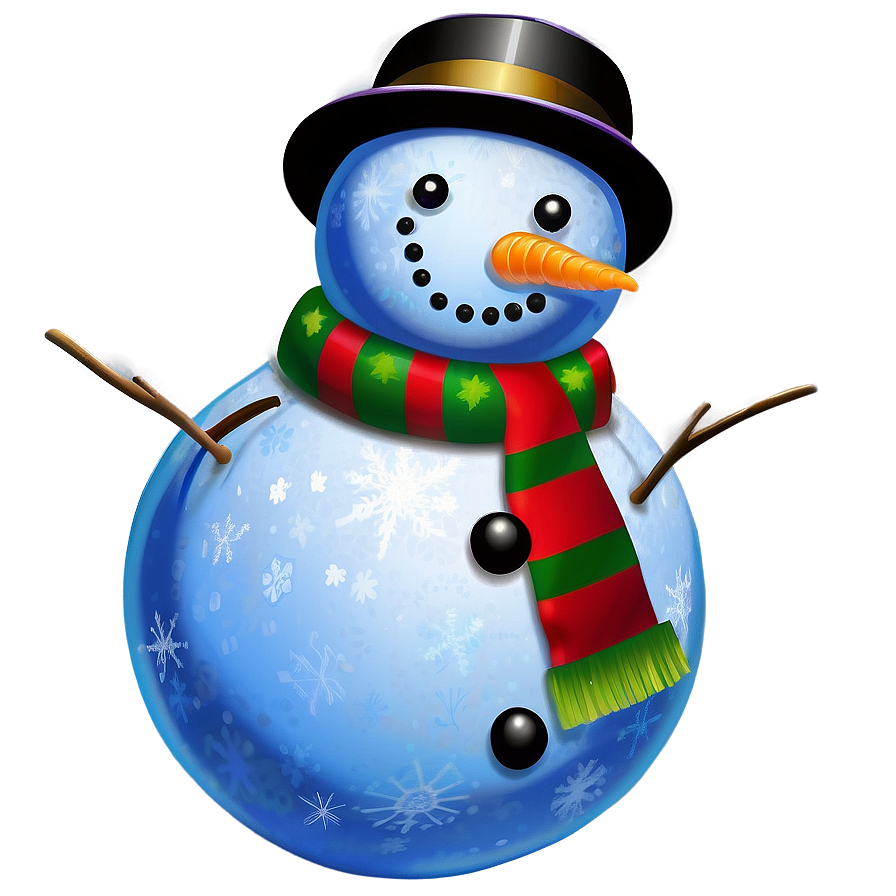 Christmas Eve Snowman Building Png Xlq32