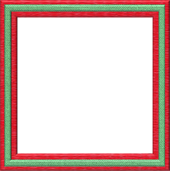 Christmas Fabric Frame Design