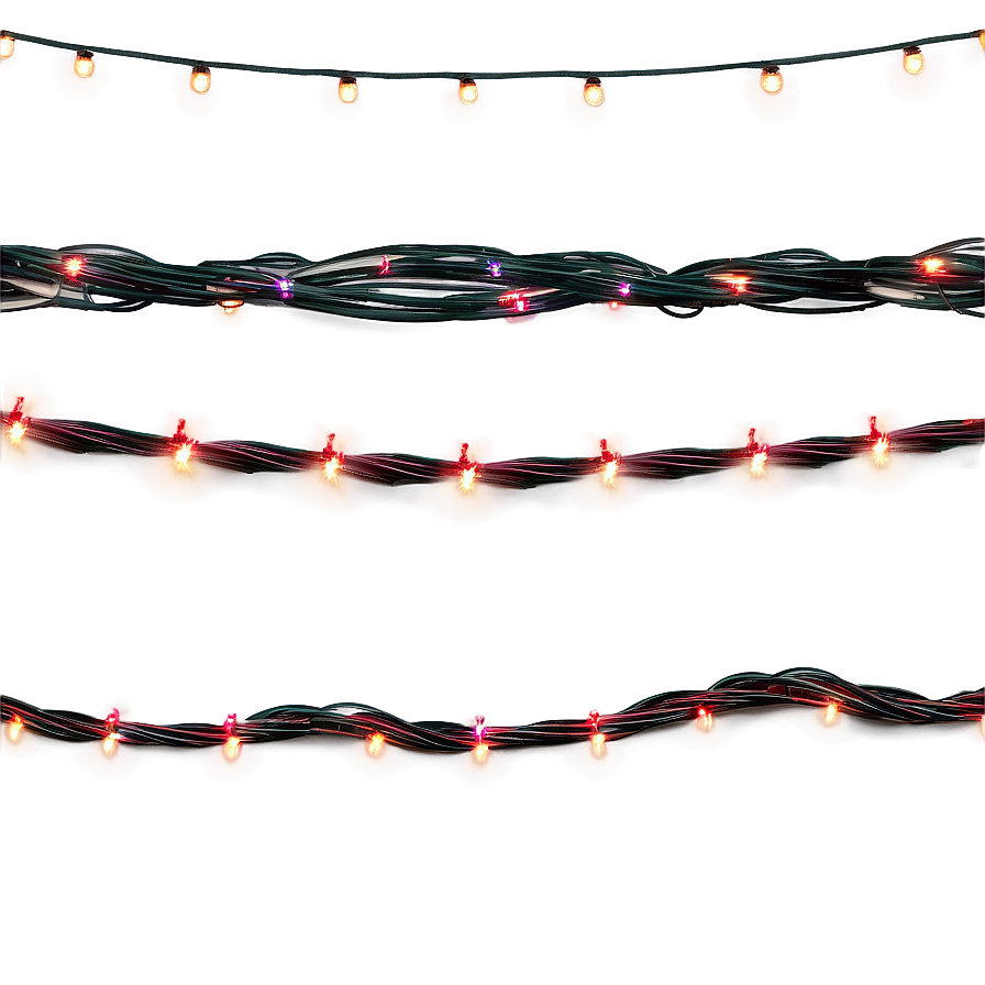 Christmas Fairy Lights Png 06292024