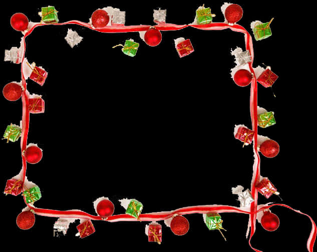 Christmas Frame Decoration Border