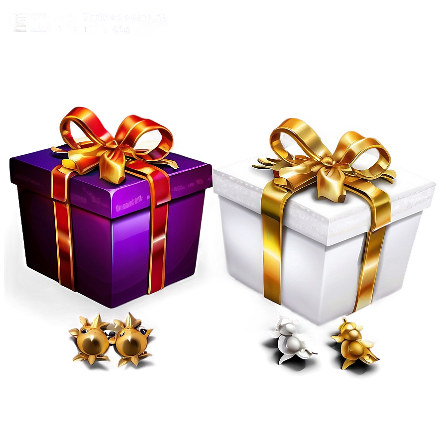 Christmas Gift Boxes Png 06292024