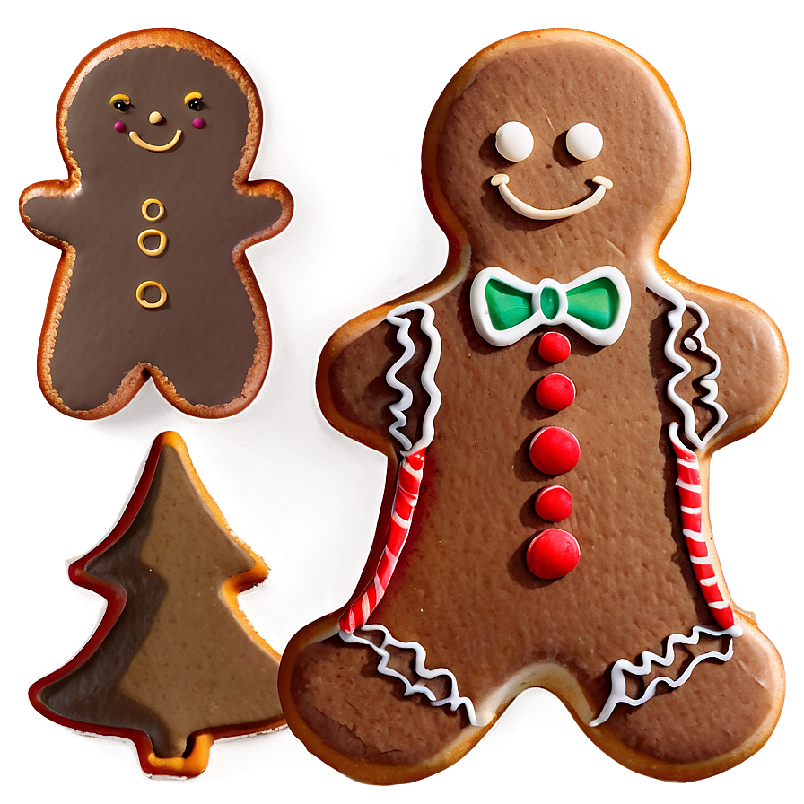 Christmas Gingerbread Silhouette Png Ysi28