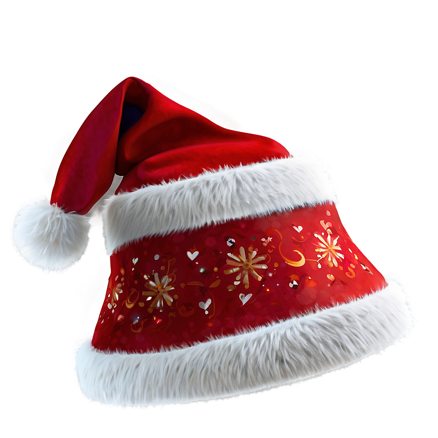 Christmas Hat With Star Png Yyw