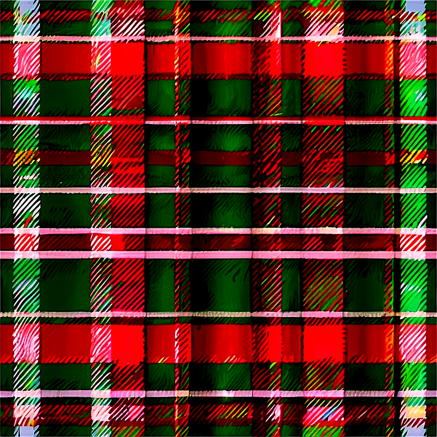 Christmas Holiday Plaid Png 06252024