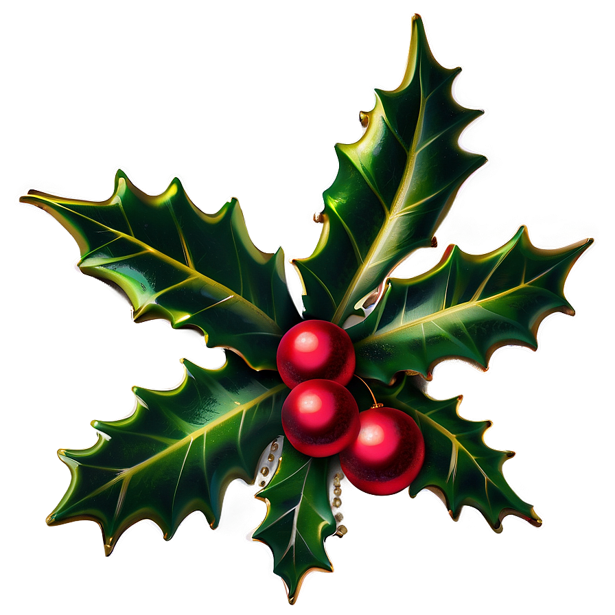 Christmas Holly Png Lsb29