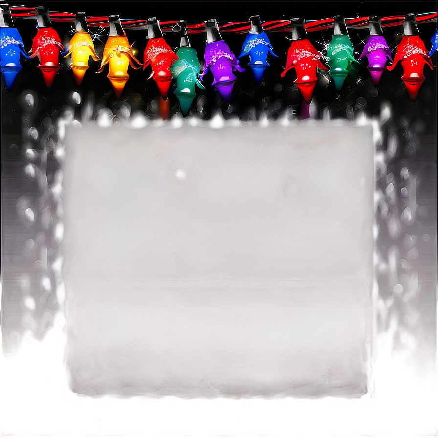 Christmas Lights Frame Png 42