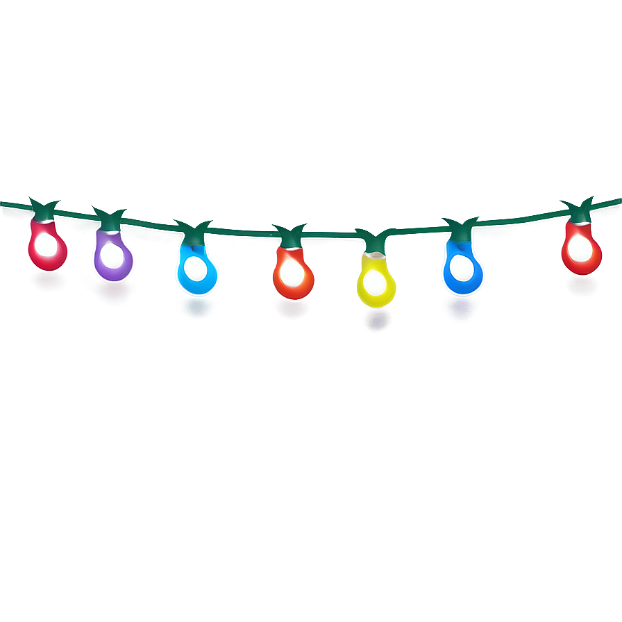 Christmas Lights String Png 83