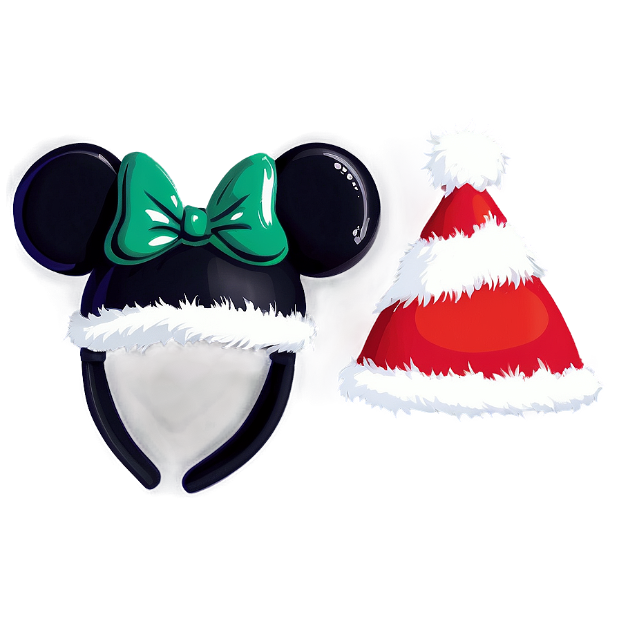 Christmas Mickey Mouse Ears Png Aaw