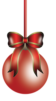 Christmas Ornamentwith Red Bow.jpg