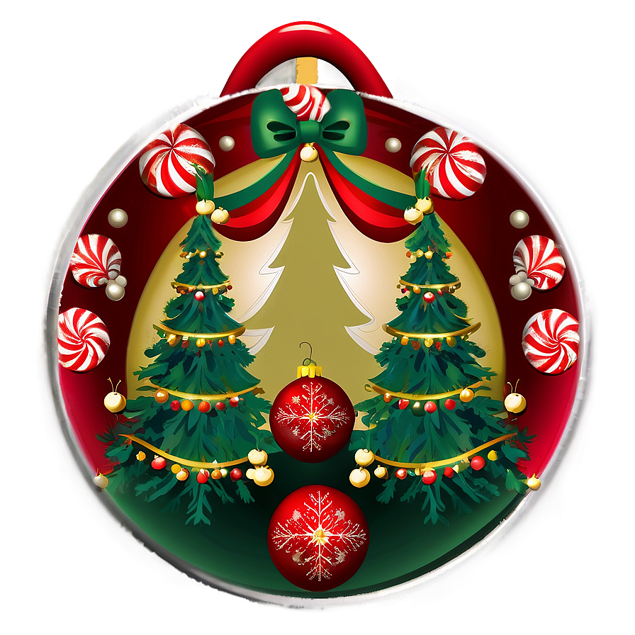 Christmas Pattern Design Png Rpt