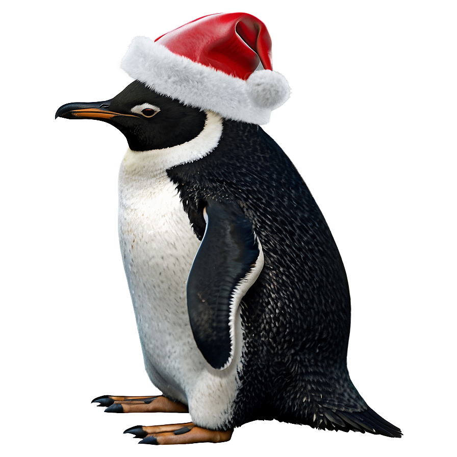 Christmas Penguin Png 05062024