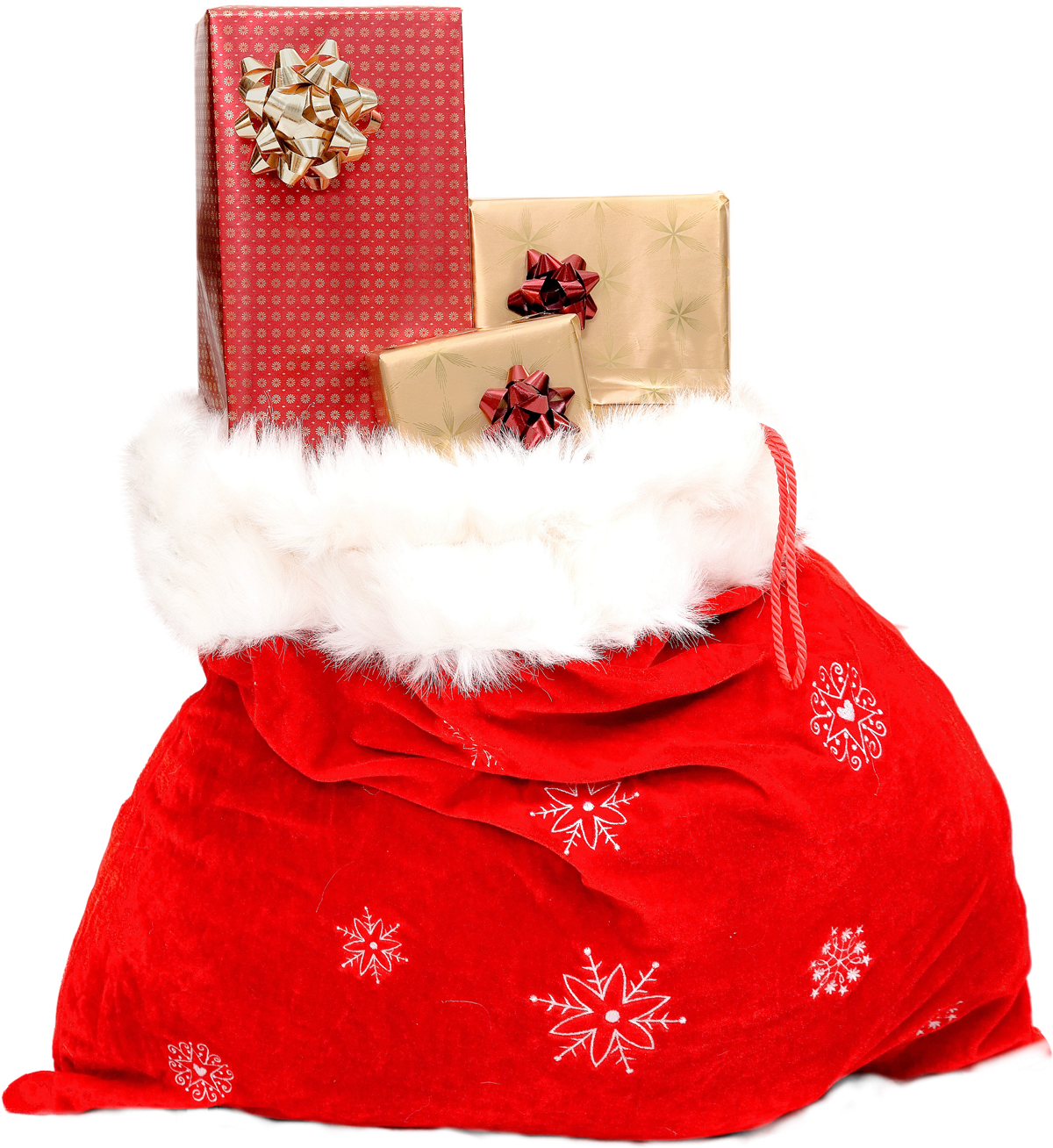 Christmas Santa Sackwith Gifts