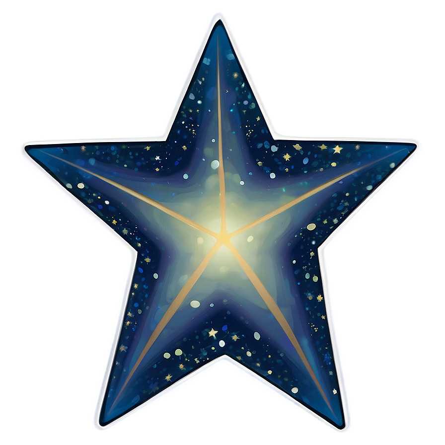 Christmas Star Design Png Wmm