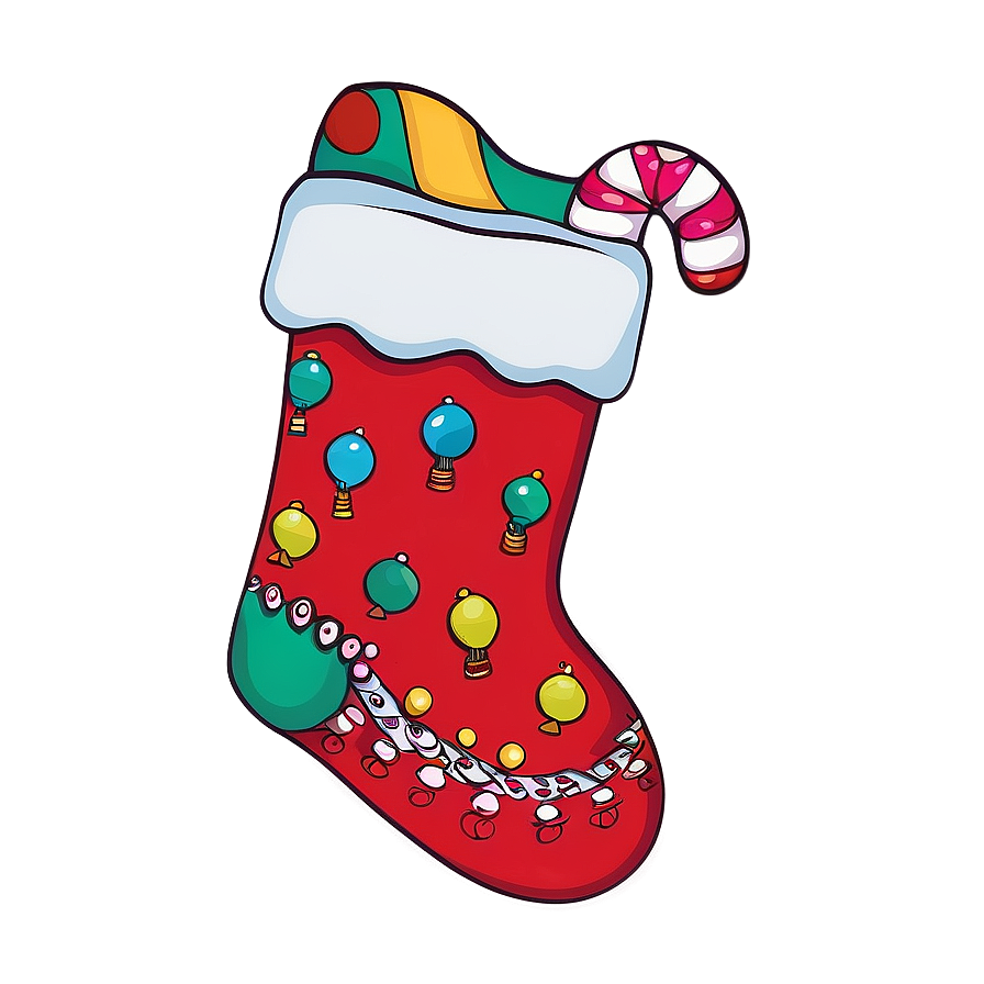 Christmas Stocking Illustration Png 63