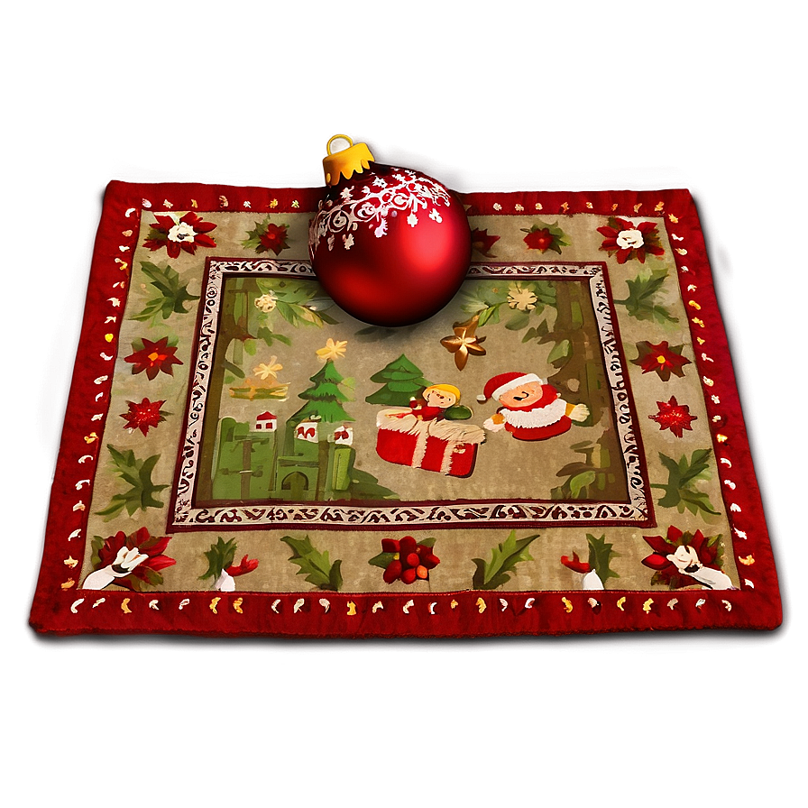 Christmas Themed Carpet Png 19