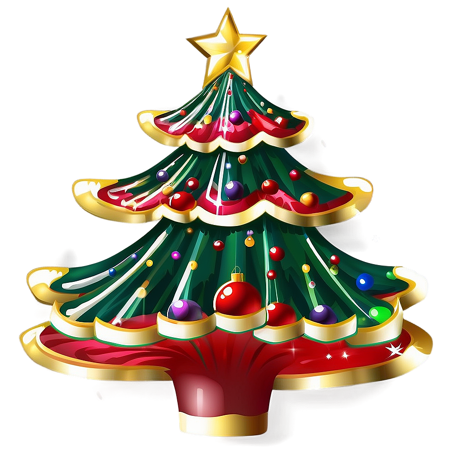 Christmas Tree Art Png 20