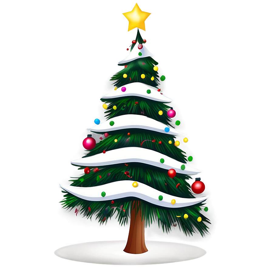 Christmas Tree Clipart Png 51