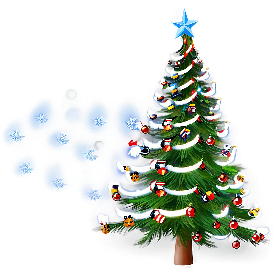 Christmas Tree Contour Png Tsl86