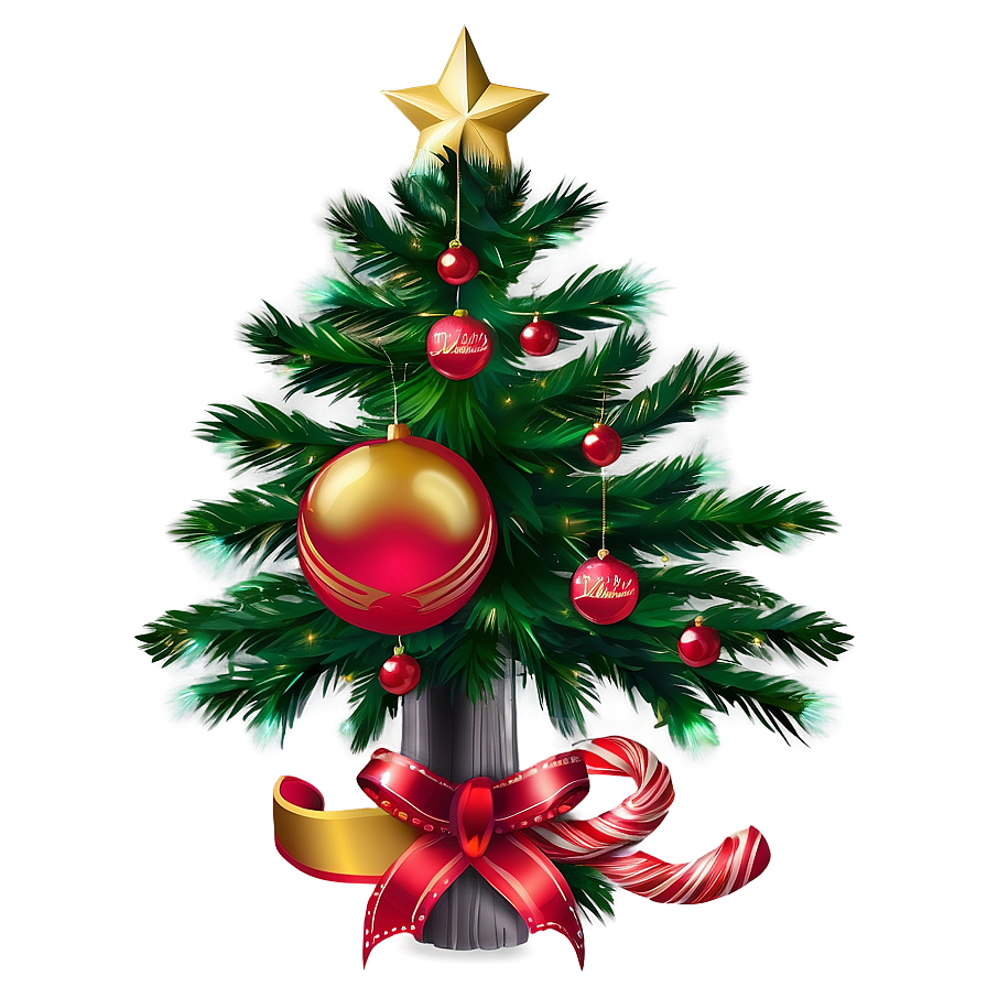 Christmas Tree Decor Png 88