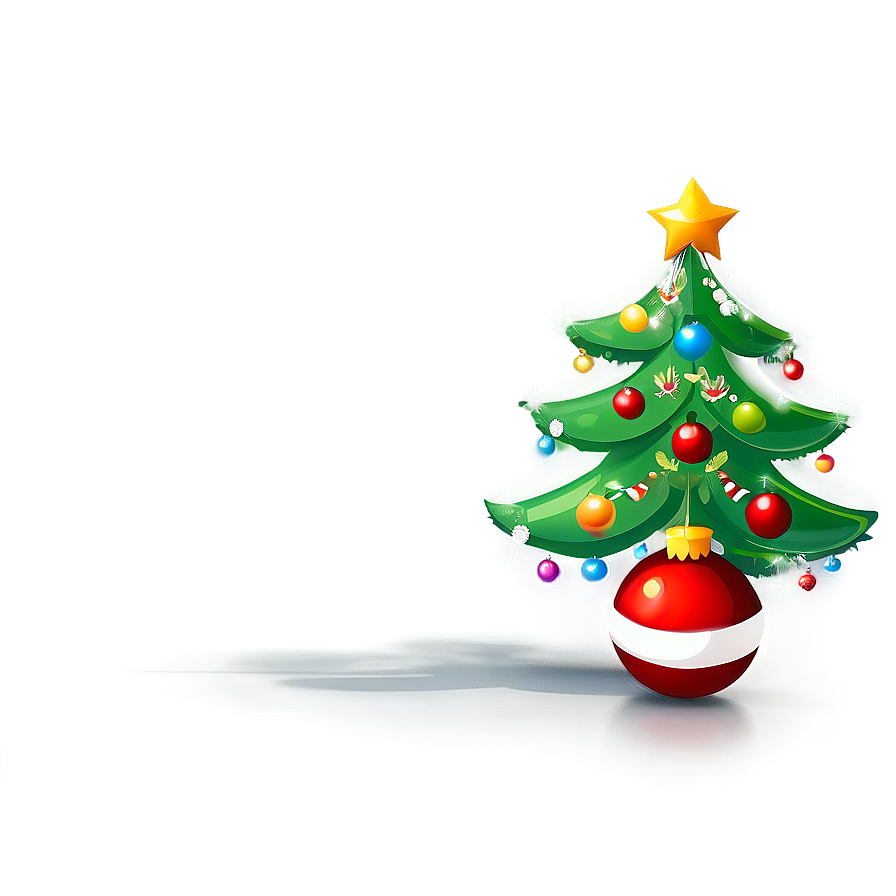 Christmas Tree Decoration Png Vef