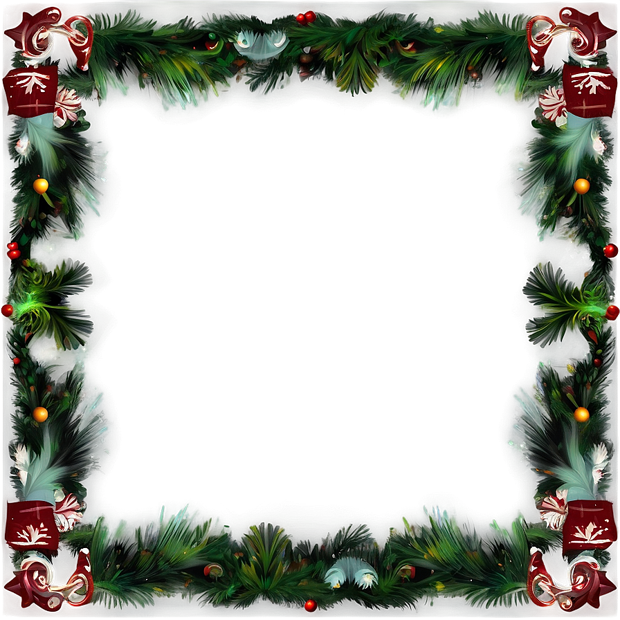 Christmas Tree Frame Png Kpi