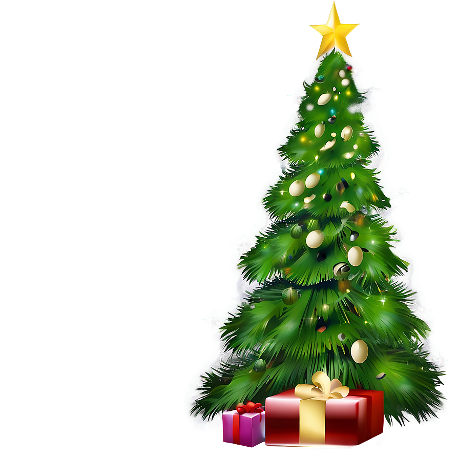 Christmas Tree Outline Png 6