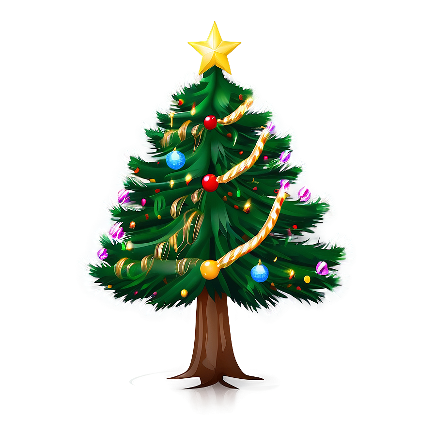 Christmas Tree Silhouette Png 04292024