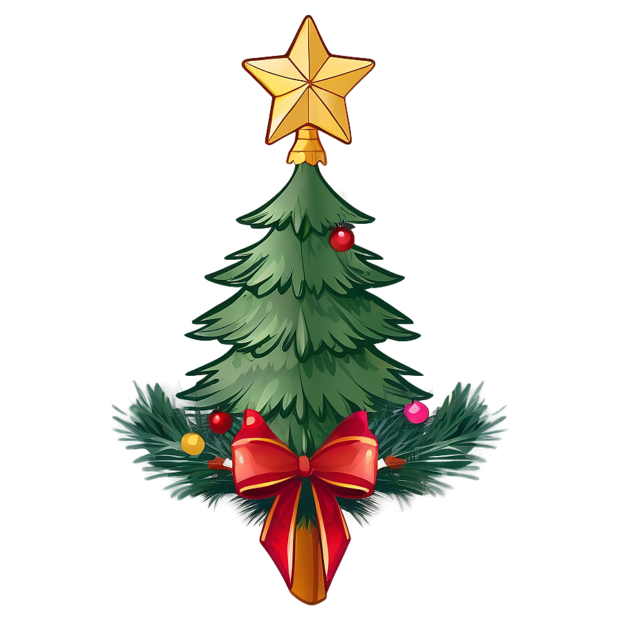 Christmas Tree Topper Png 06122024