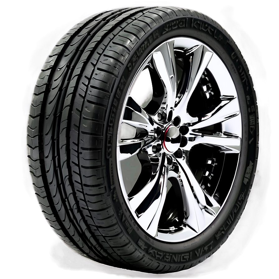 Chrome Car Wheel Png Dgw